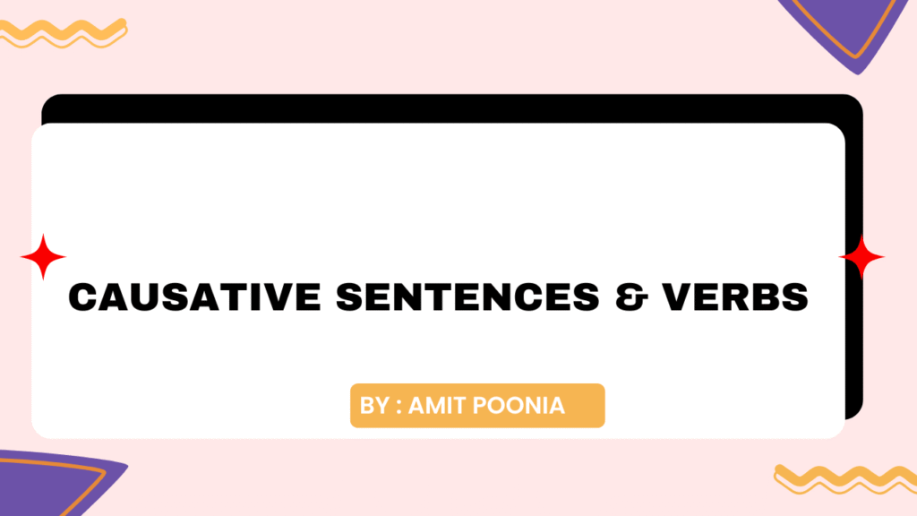 Causative Sentences