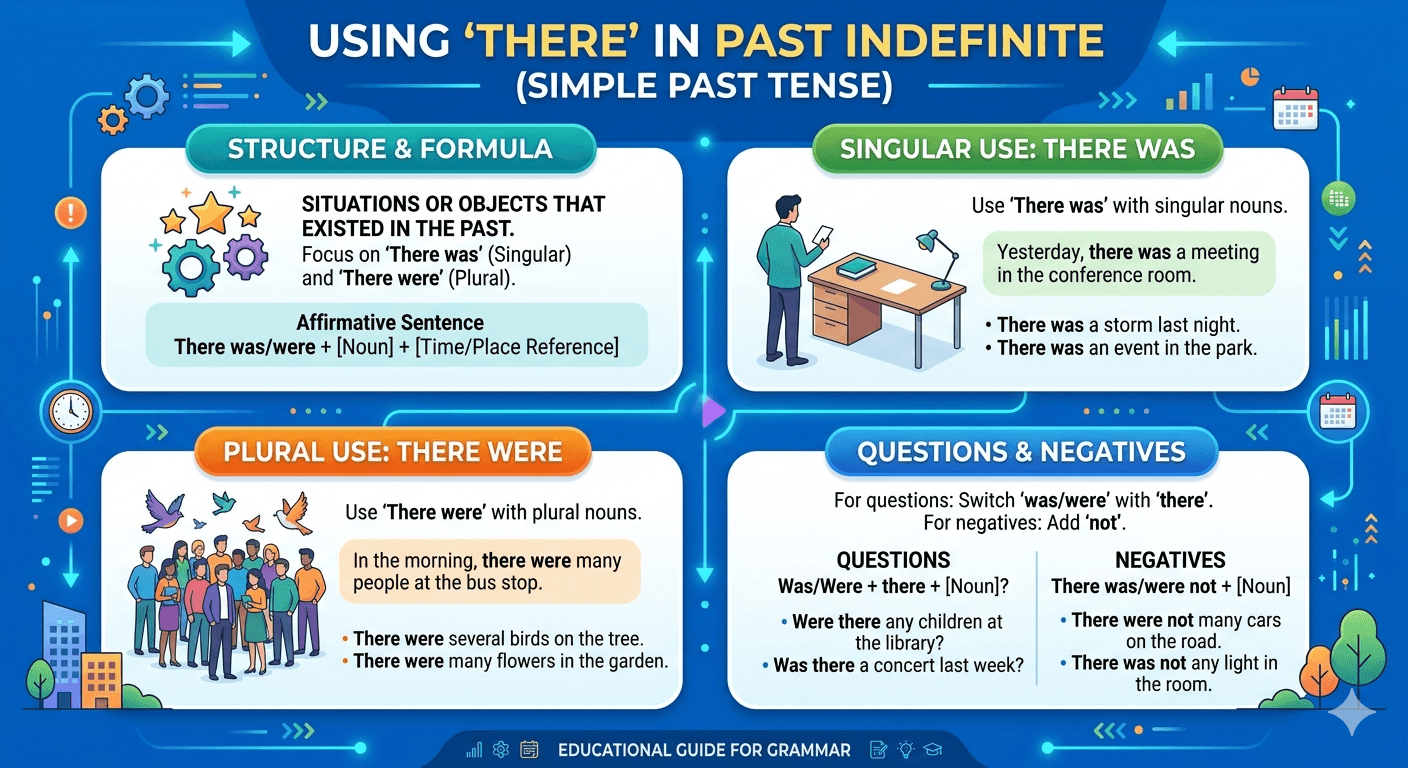 there in past indefinite