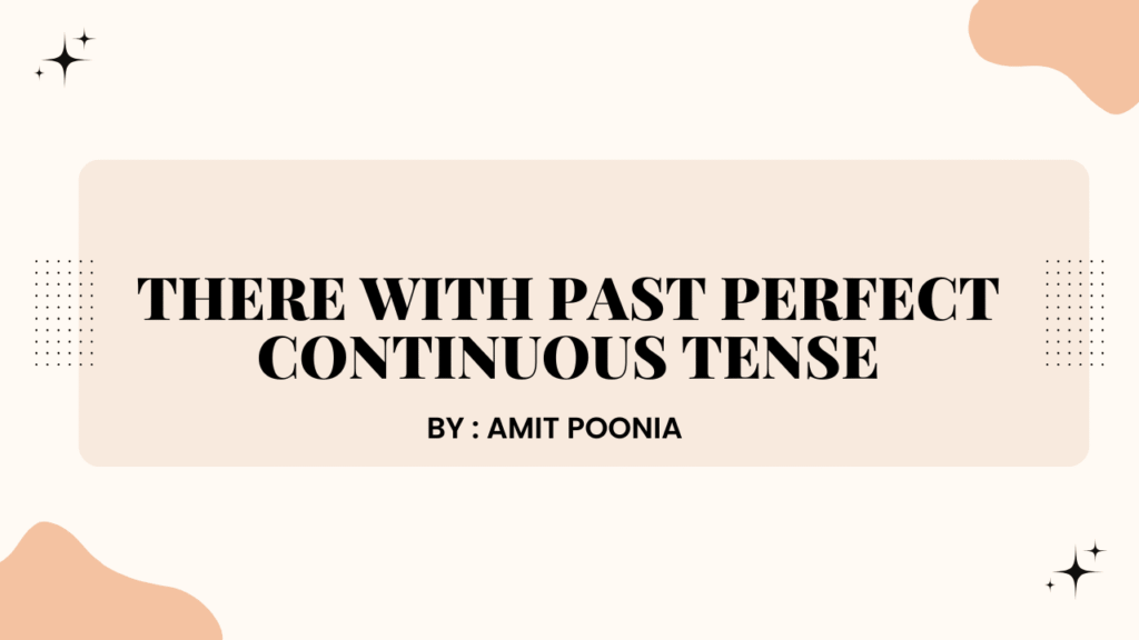 There with perfect continuous