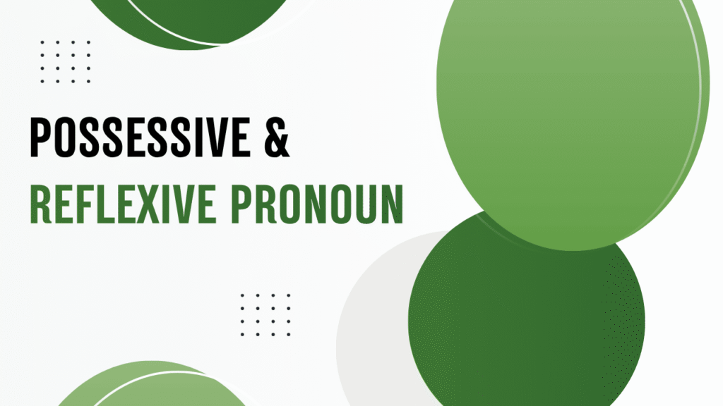 reflexive pronoun