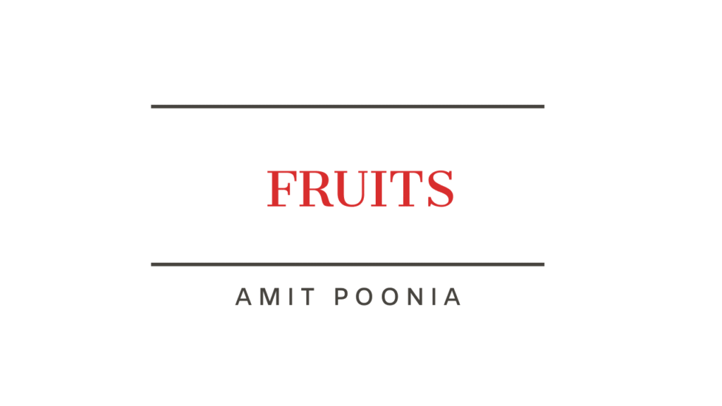 Fruit