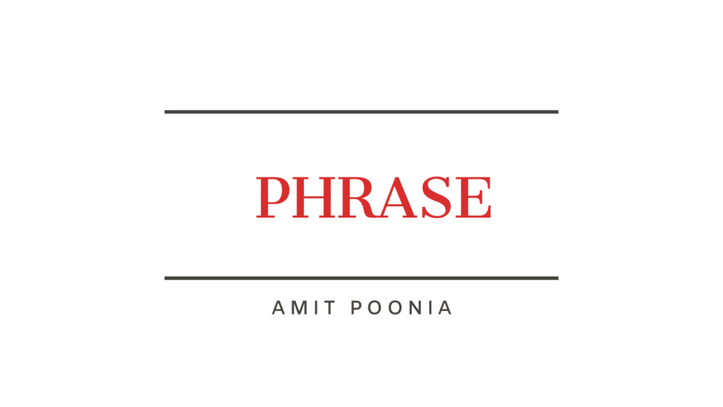 phrases