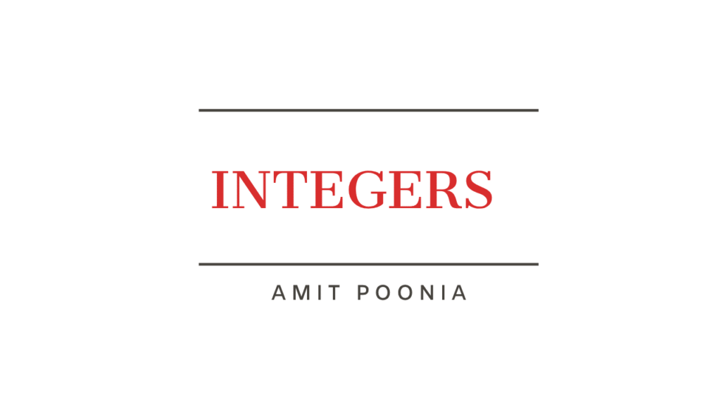 Integers