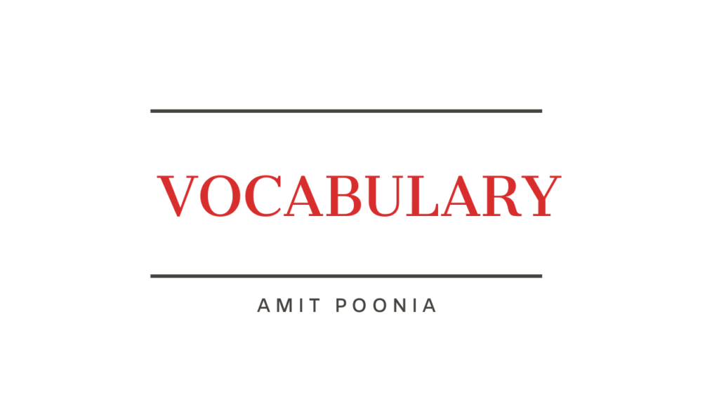 Master Vocabulary