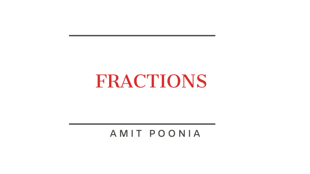 Fractions