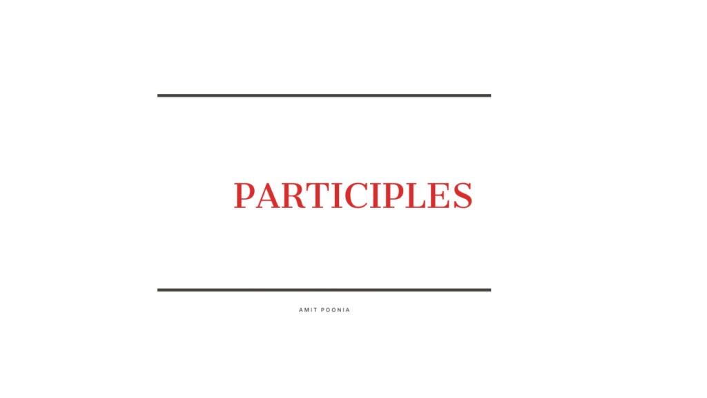 a Participle