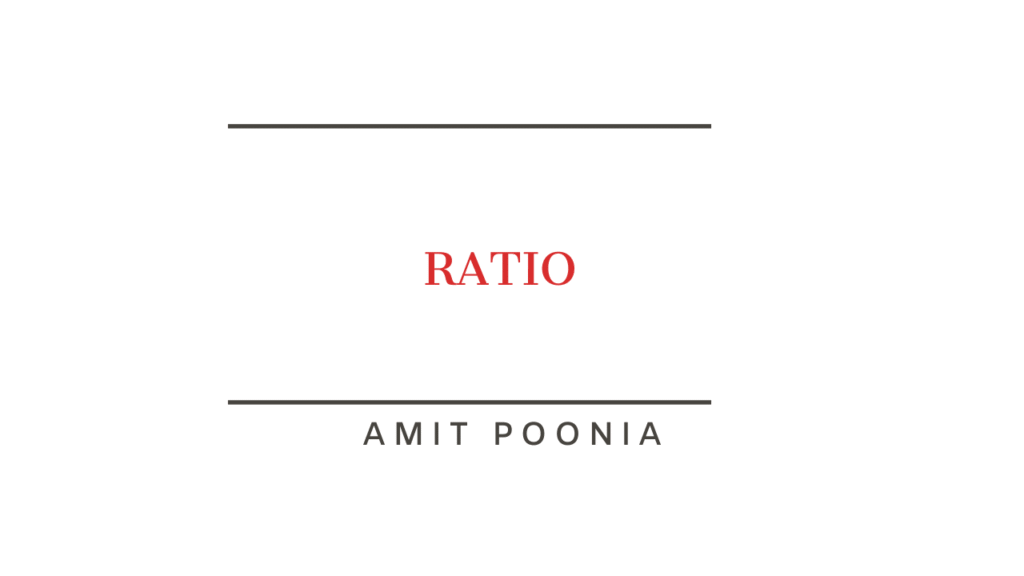 अनुपात